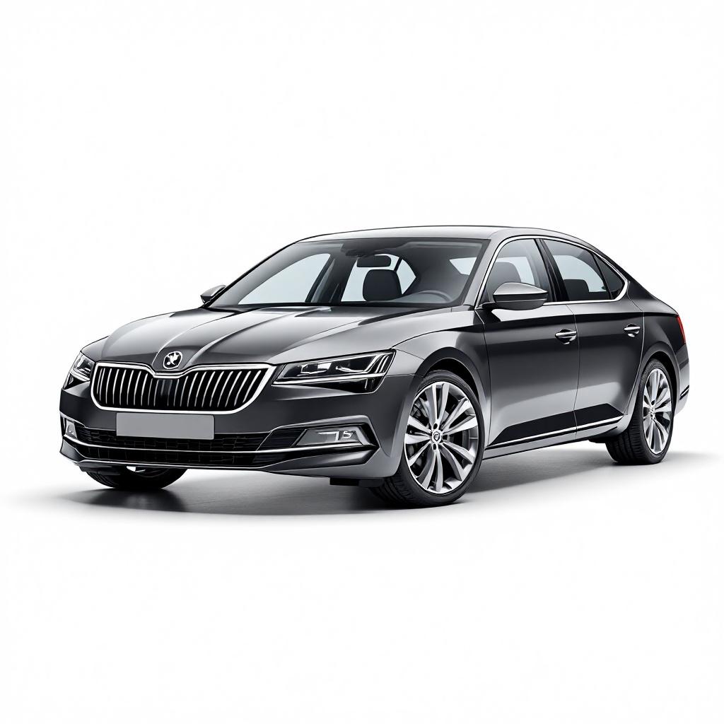 Skoda Superb Mk3 2015 — widok boczny