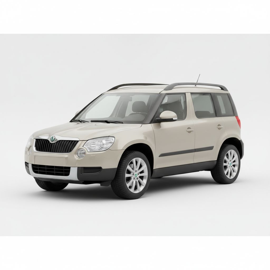 Skoda Yeti 5L 2014 — widok boczny