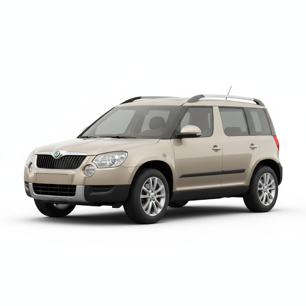 Skoda Yeti 5L 2012 — widok boczny