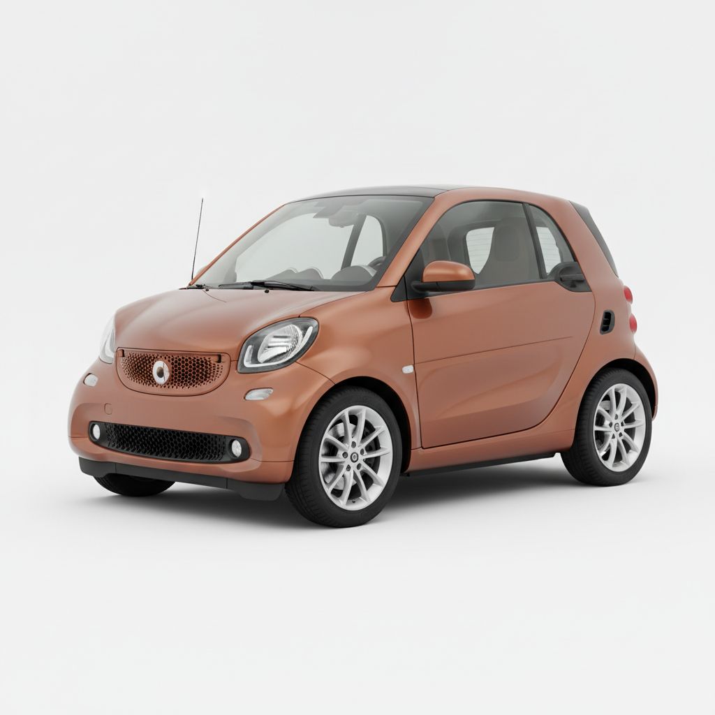 smart ForTwo W453 2014 — widok boczny