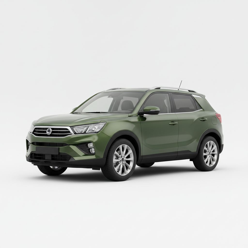 SsangYong Korando C300 2019 — widok boczny