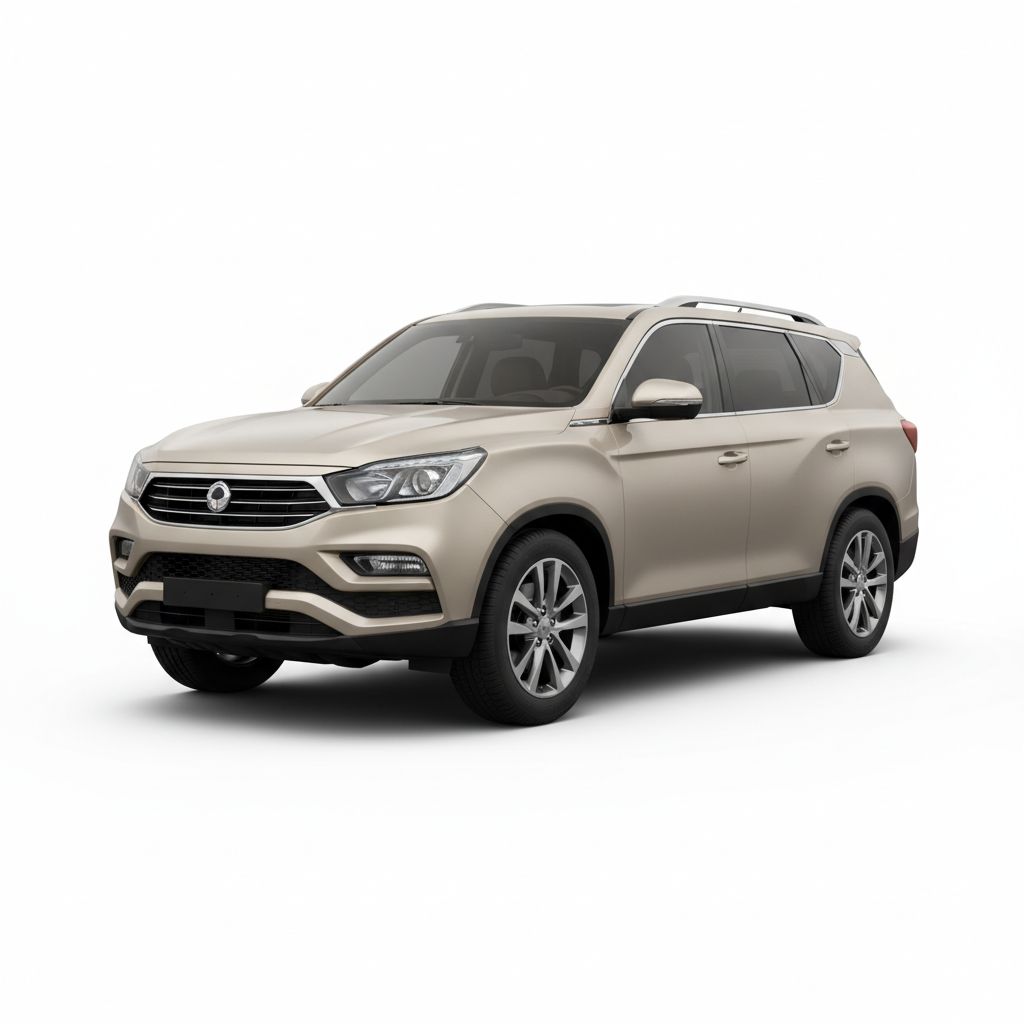 SsangYong Rexton Y450 2020 — widok boczny