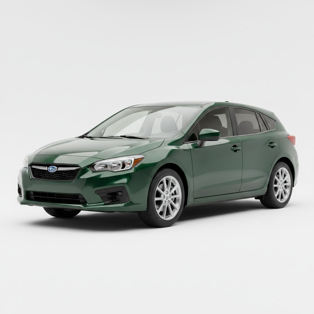 Subaru Impreza GK 2017 — widok boczny