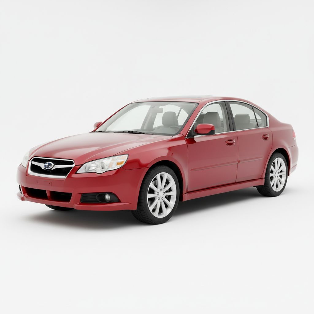 Subaru Legacy BR 2009 — widok boczny