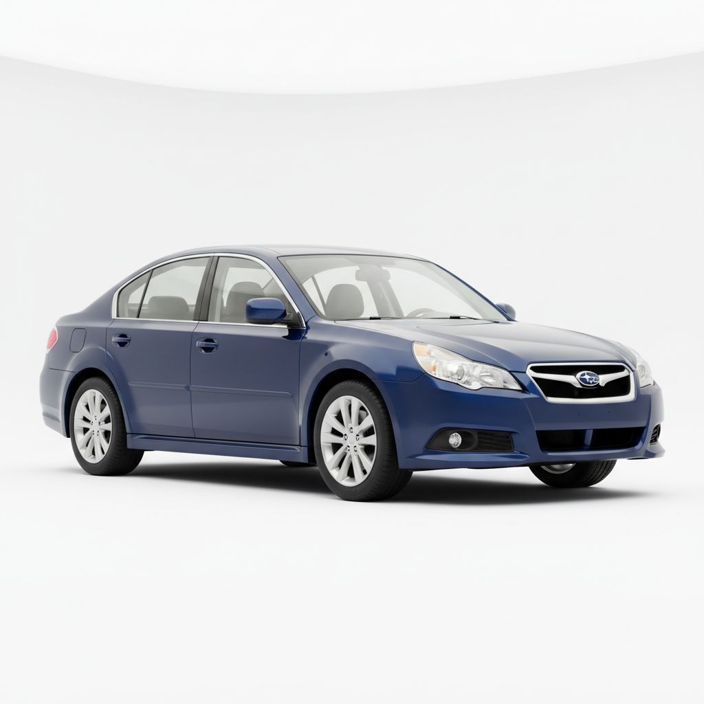 Subaru Legacy BR 2009 — widok boczny