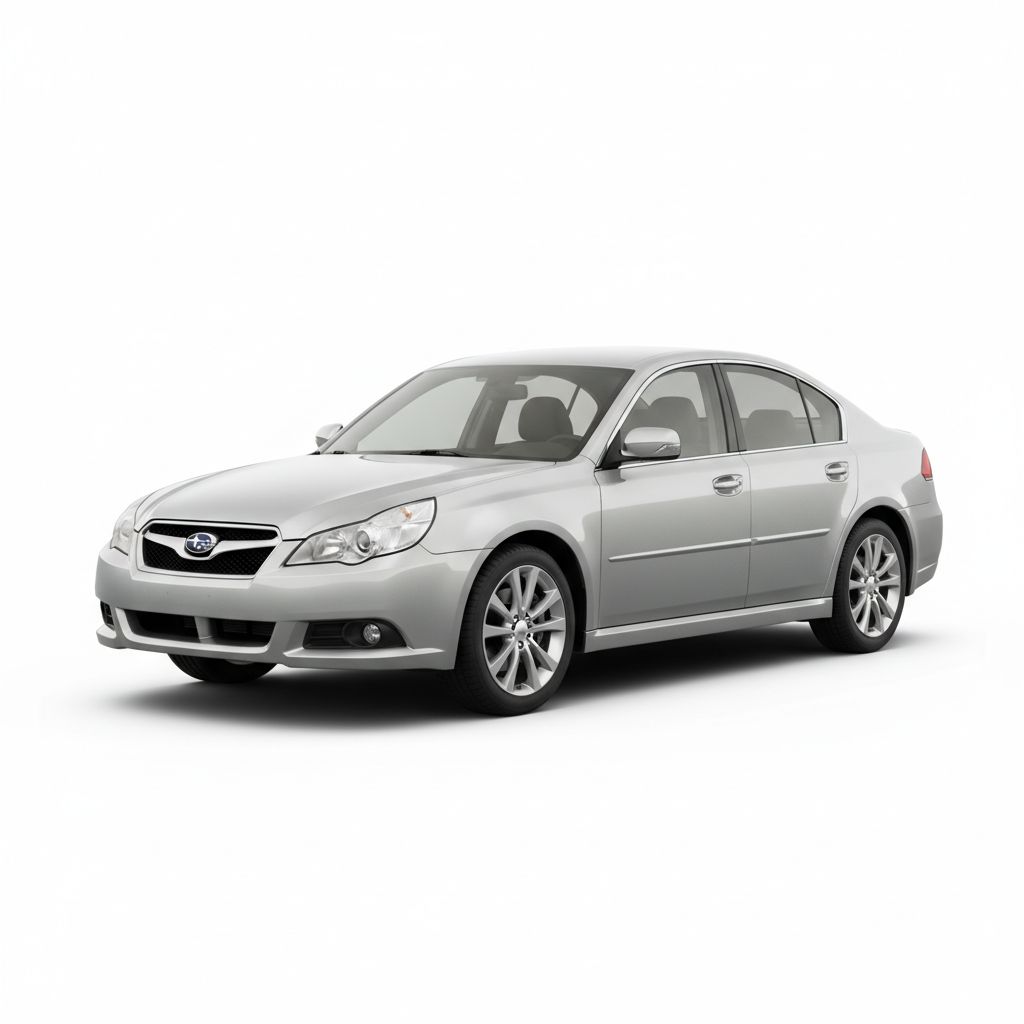 Subaru Legacy BR 2009 — widok boczny