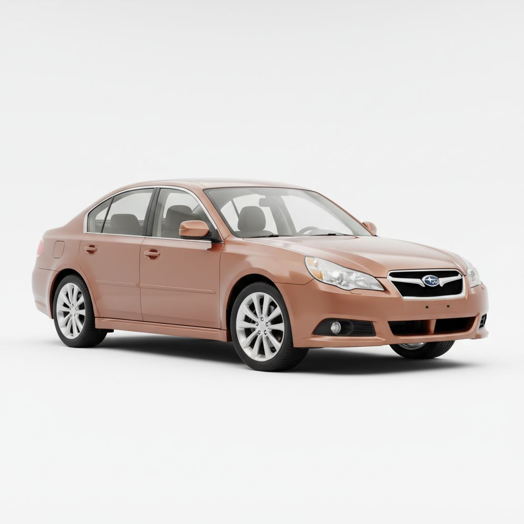 Subaru Legacy BR 2009 — widok boczny