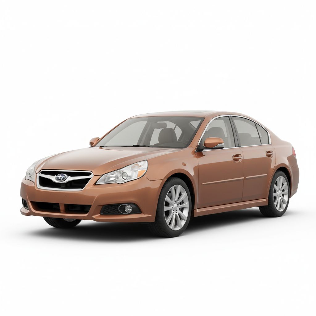 Subaru Legacy BR 2009 — widok boczny
