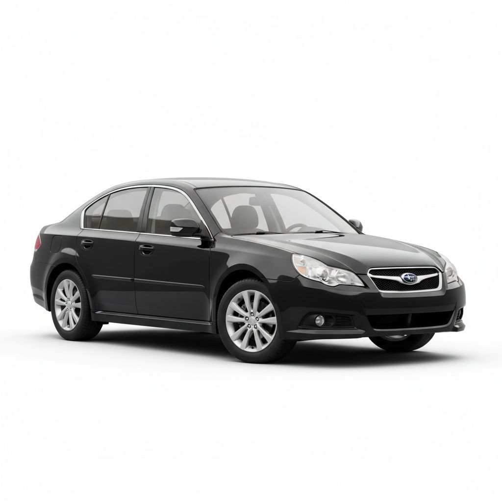 Subaru Legacy BR 2009 — widok boczny
