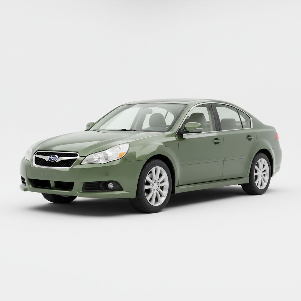 Subaru Legacy BR 2009 — widok boczny