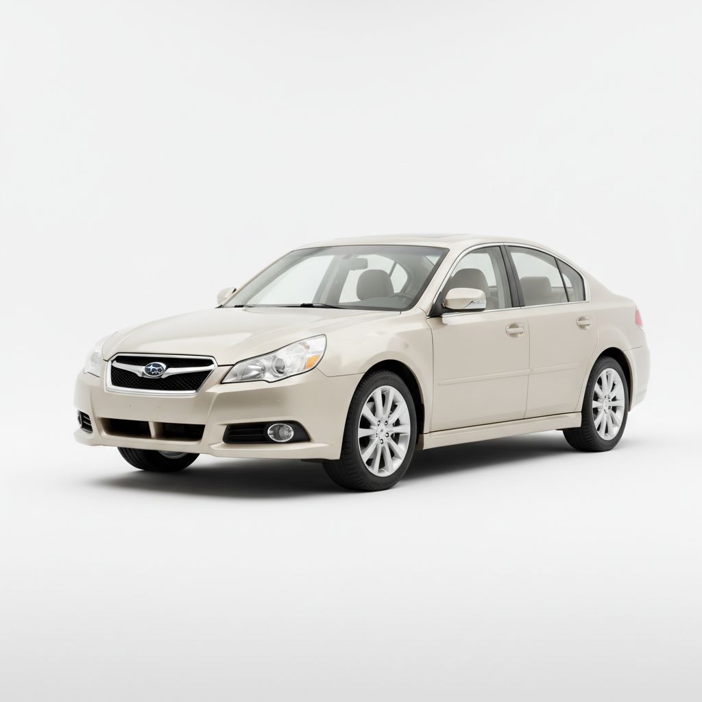 Subaru Legacy BR 2009 — widok boczny