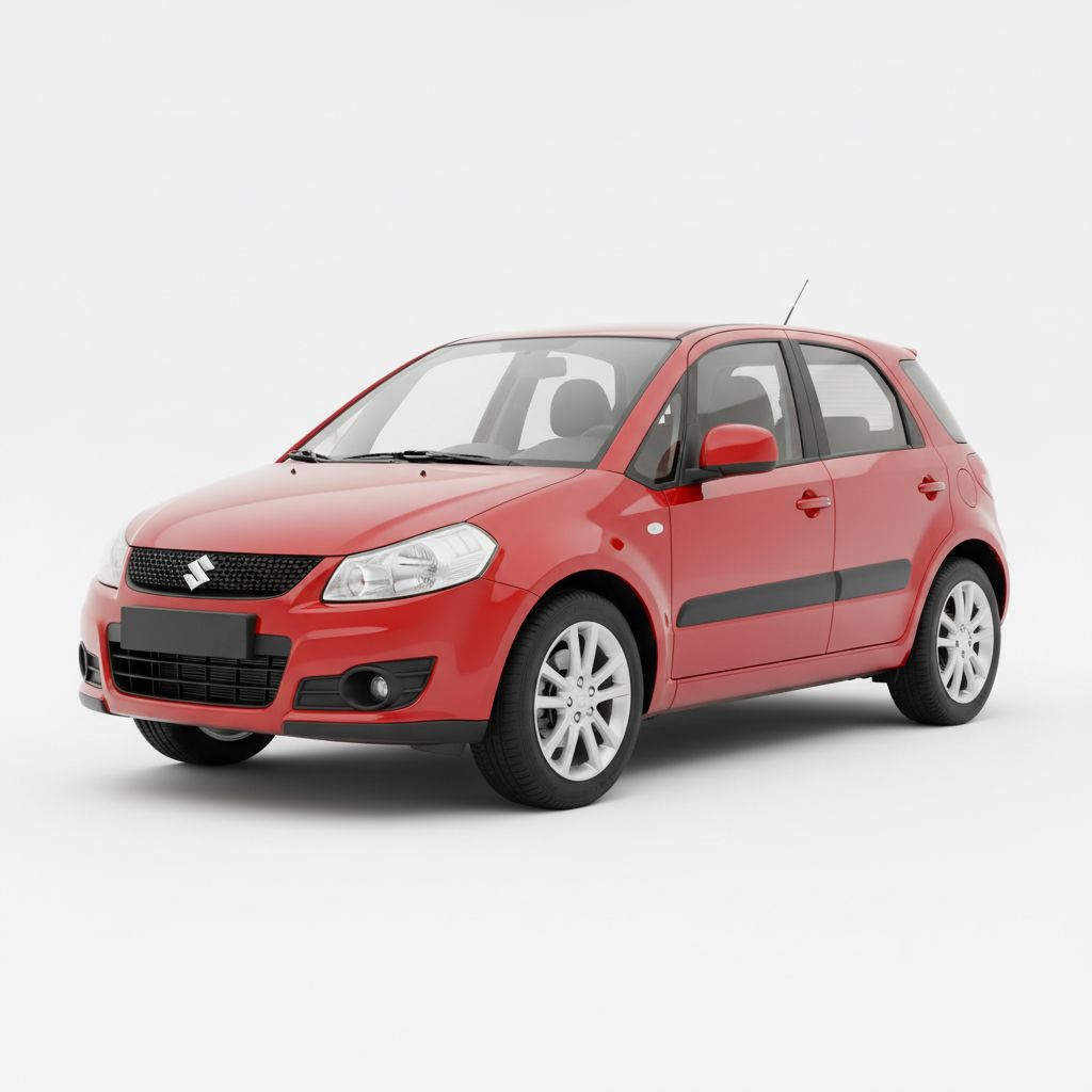 Suzuki SX4 EY/GY 2006 — widok boczny