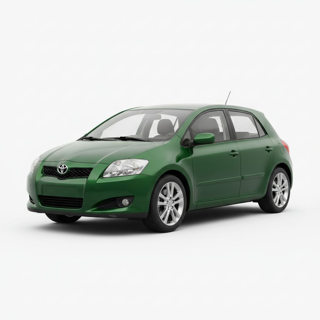 Toyota Auris E150 2007 — widok boczny