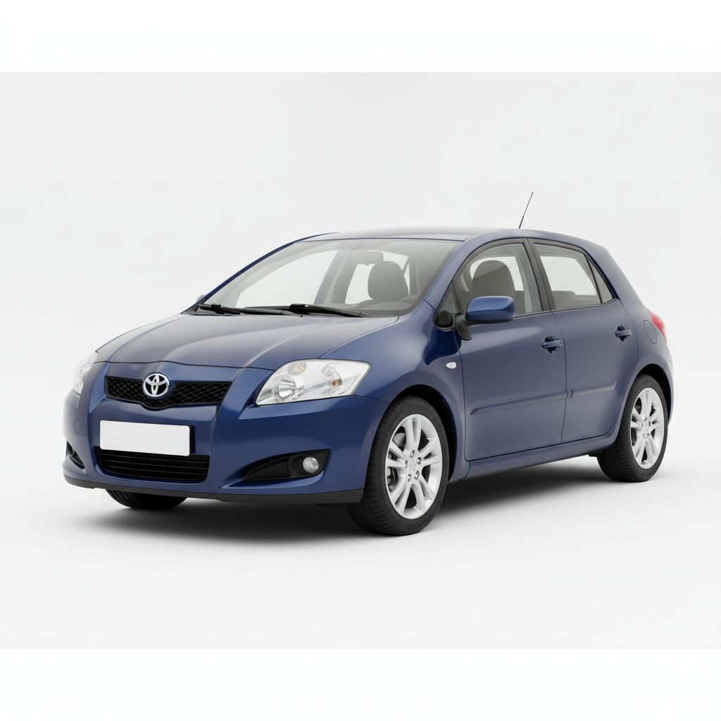 Toyota Auris E150 2007 — widok boczny