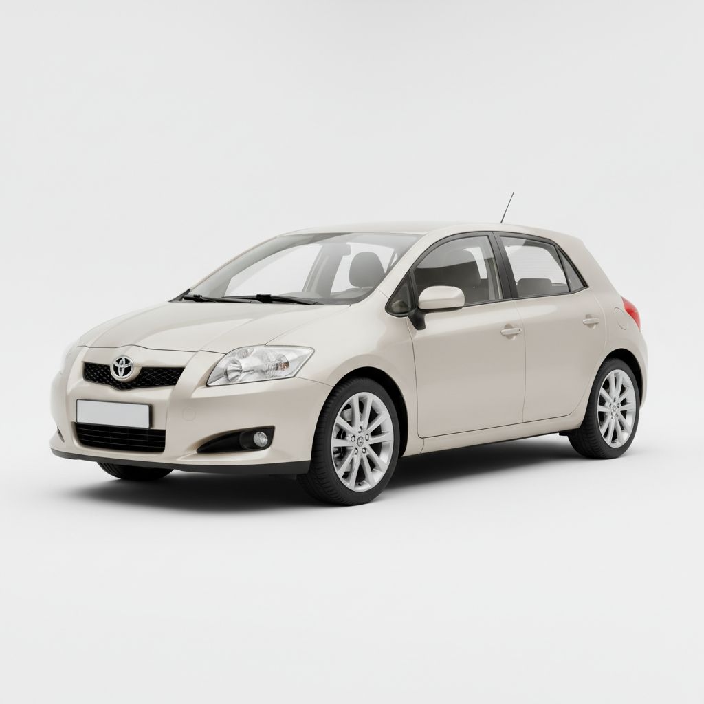 Toyota Auris E150 2007 — widok boczny