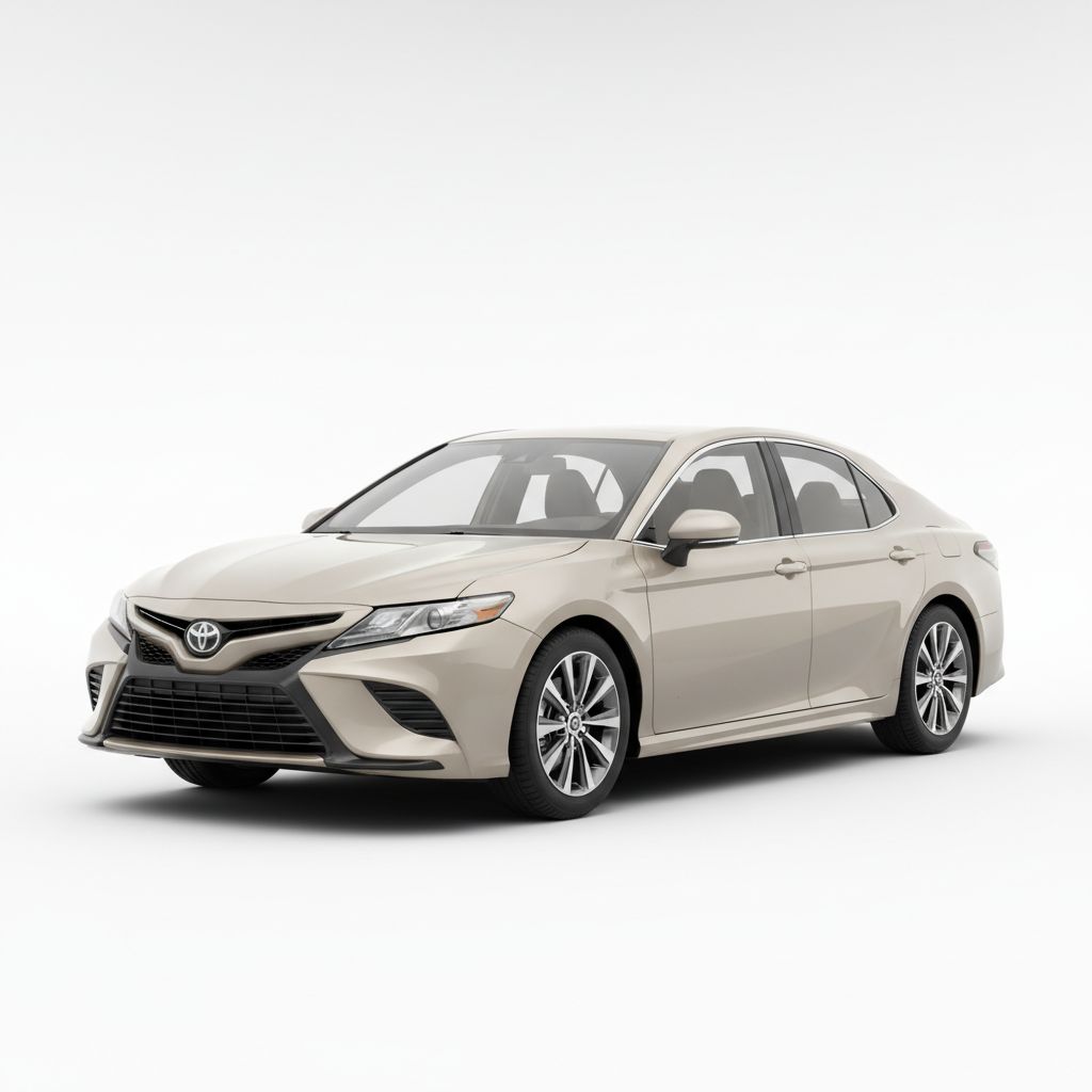 Toyota Camry XV70 2018 — widok boczny