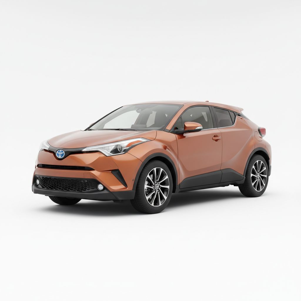 Toyota C-HR AX10 2016 — widok boczny