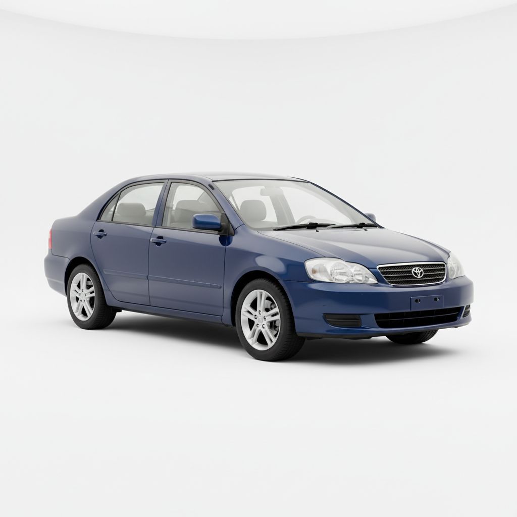 Toyota Corolla E120 2004 — widok boczny
