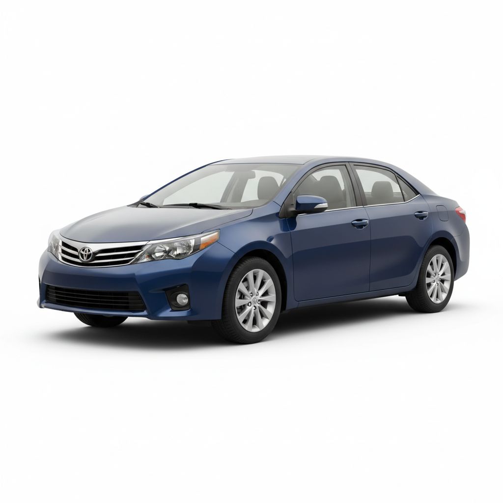 Toyota Corolla E170 2013 — widok boczny