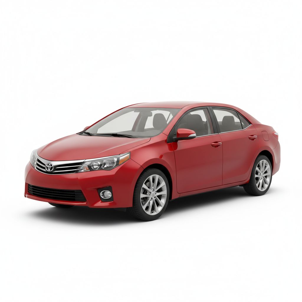 Toyota Corolla E170 2013 — widok boczny