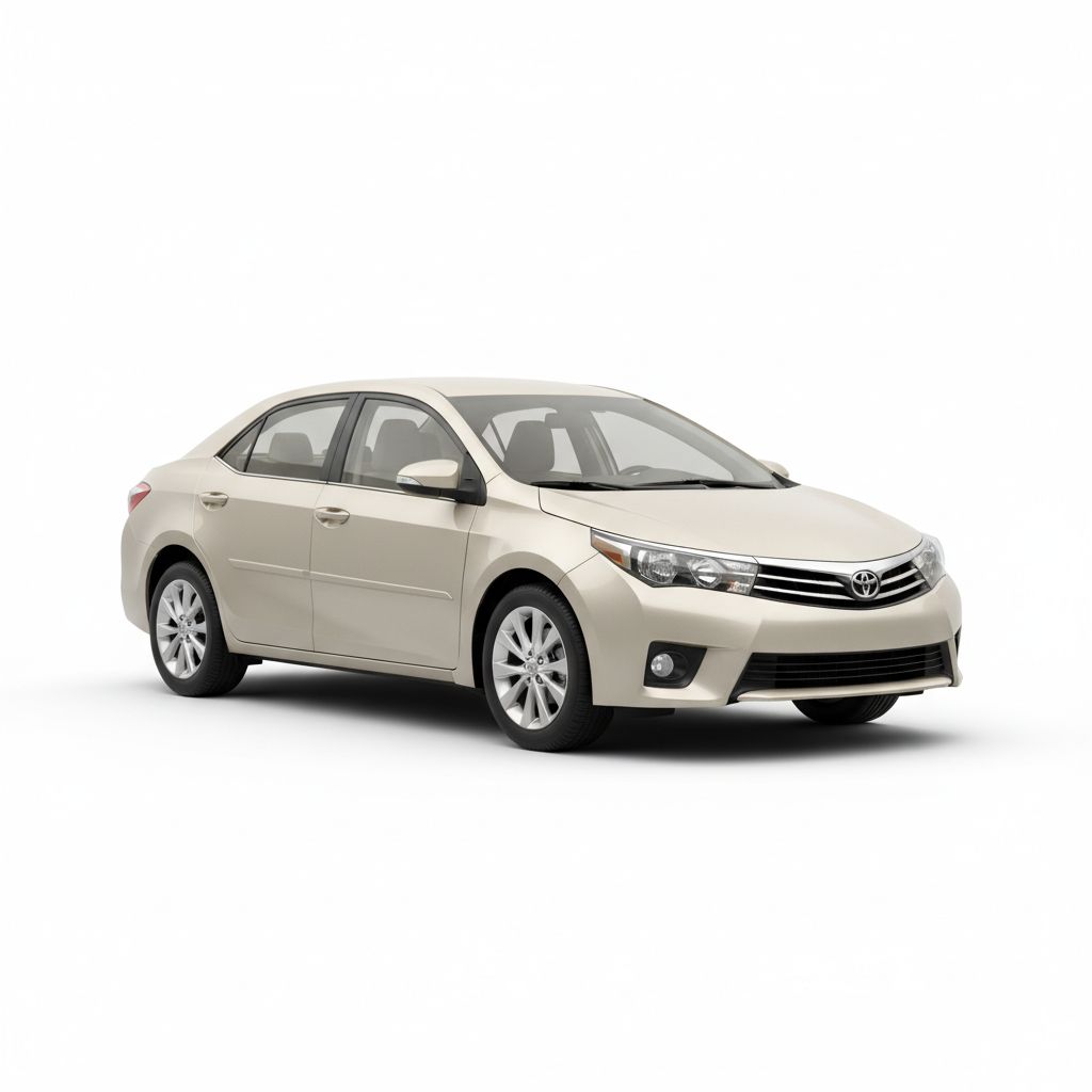 Toyota Corolla E170 2013 — widok boczny