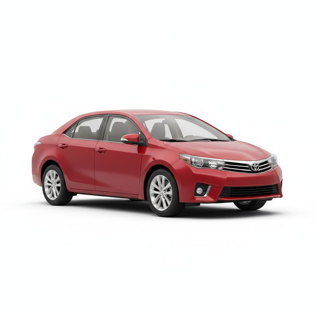Toyota Corolla E170 2013 — widok boczny