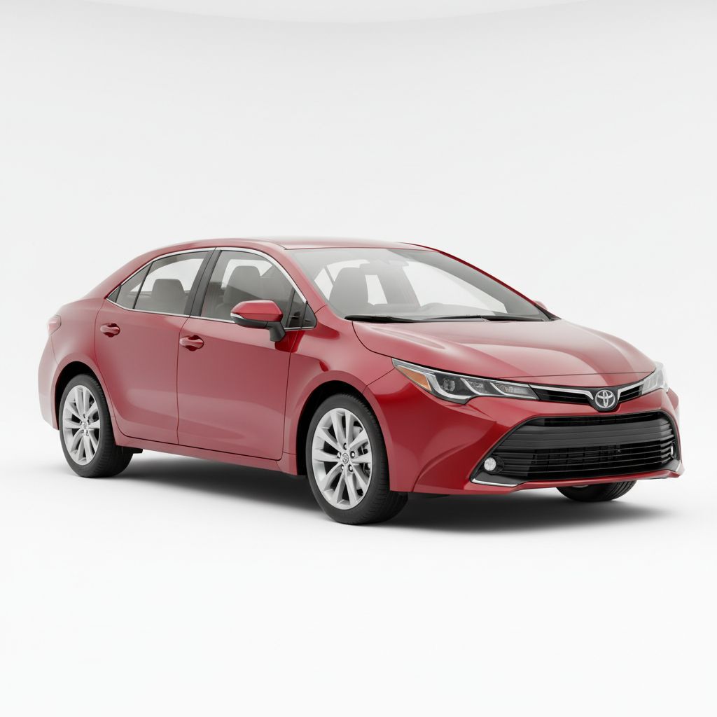 Toyota Corolla E210 2019 — widok boczny