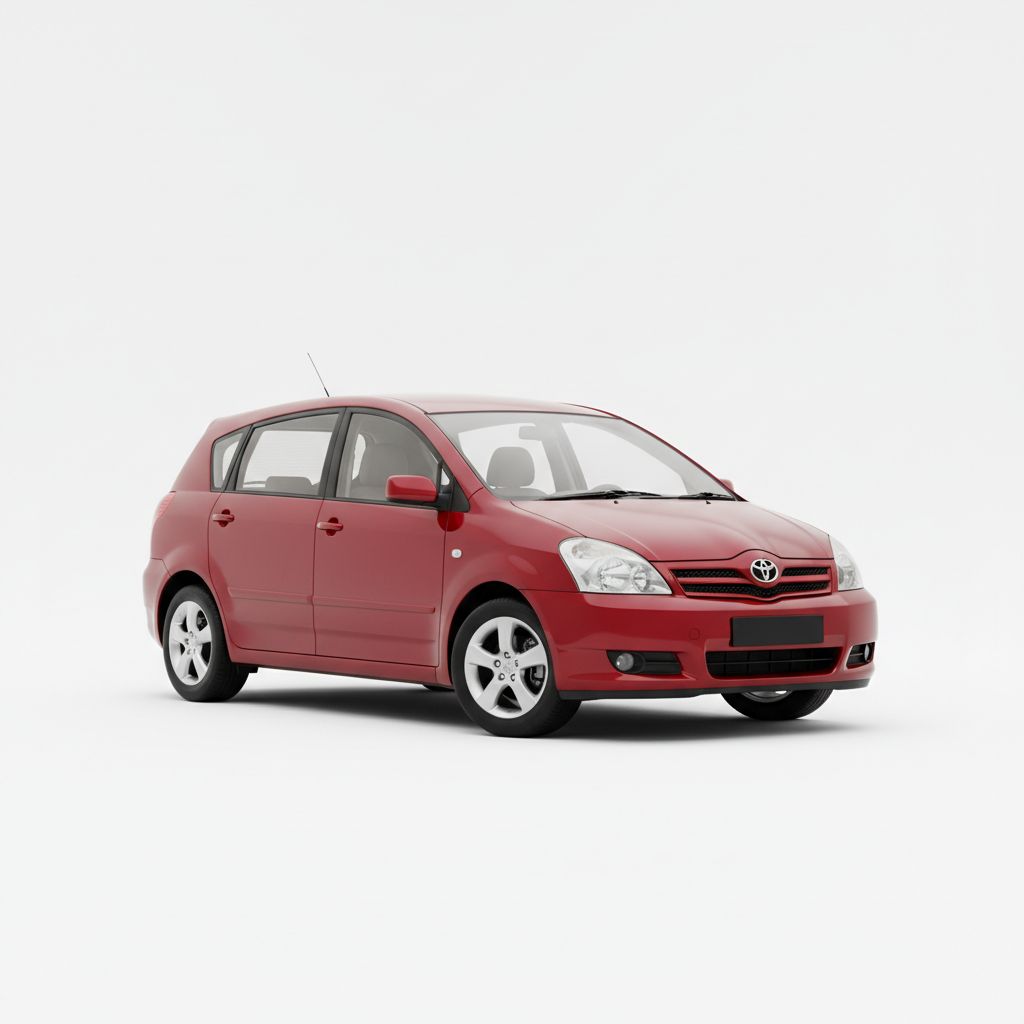 Toyota Corolla Verso AR20 2004 — widok boczny