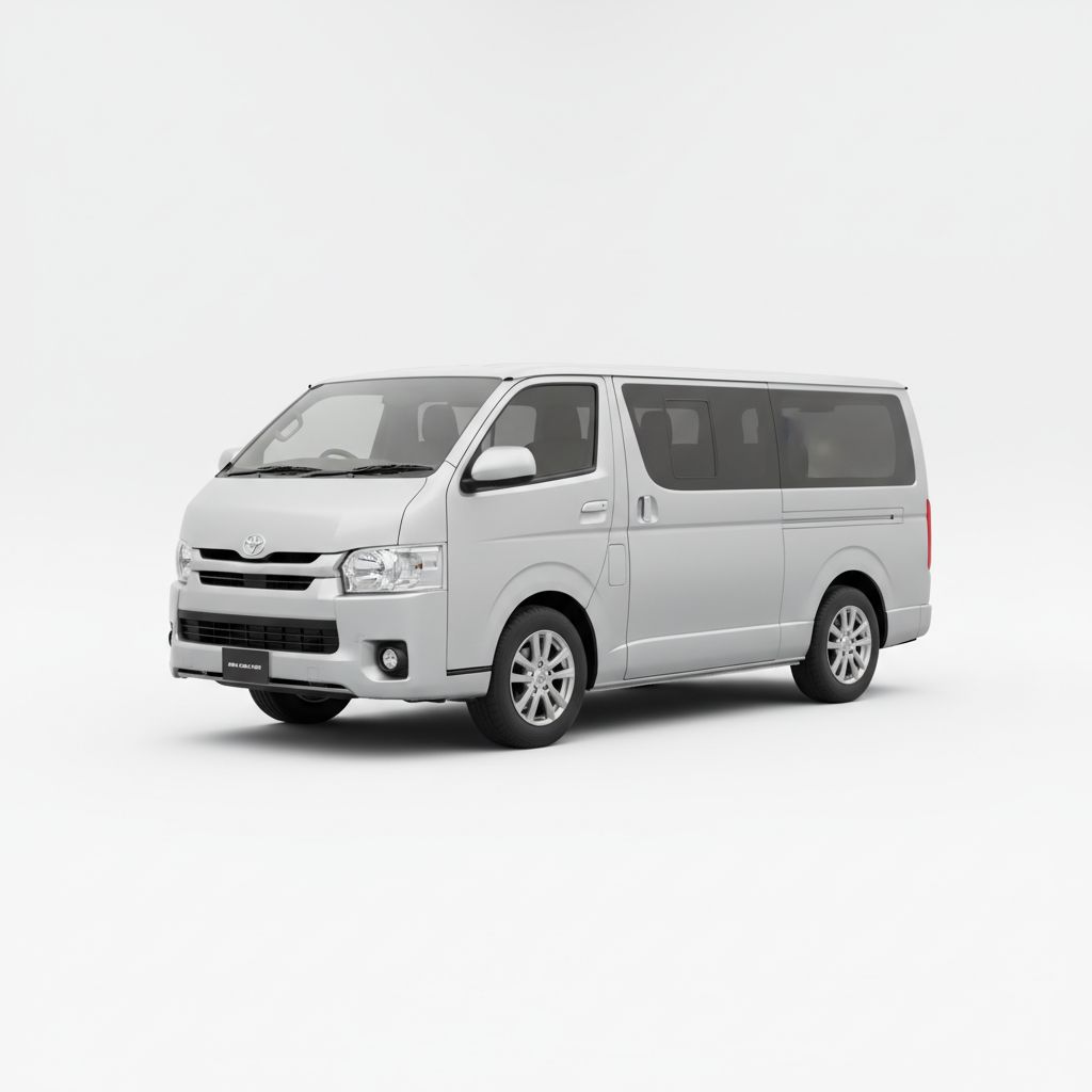 Toyota HiAce H300 2024 — widok boczny