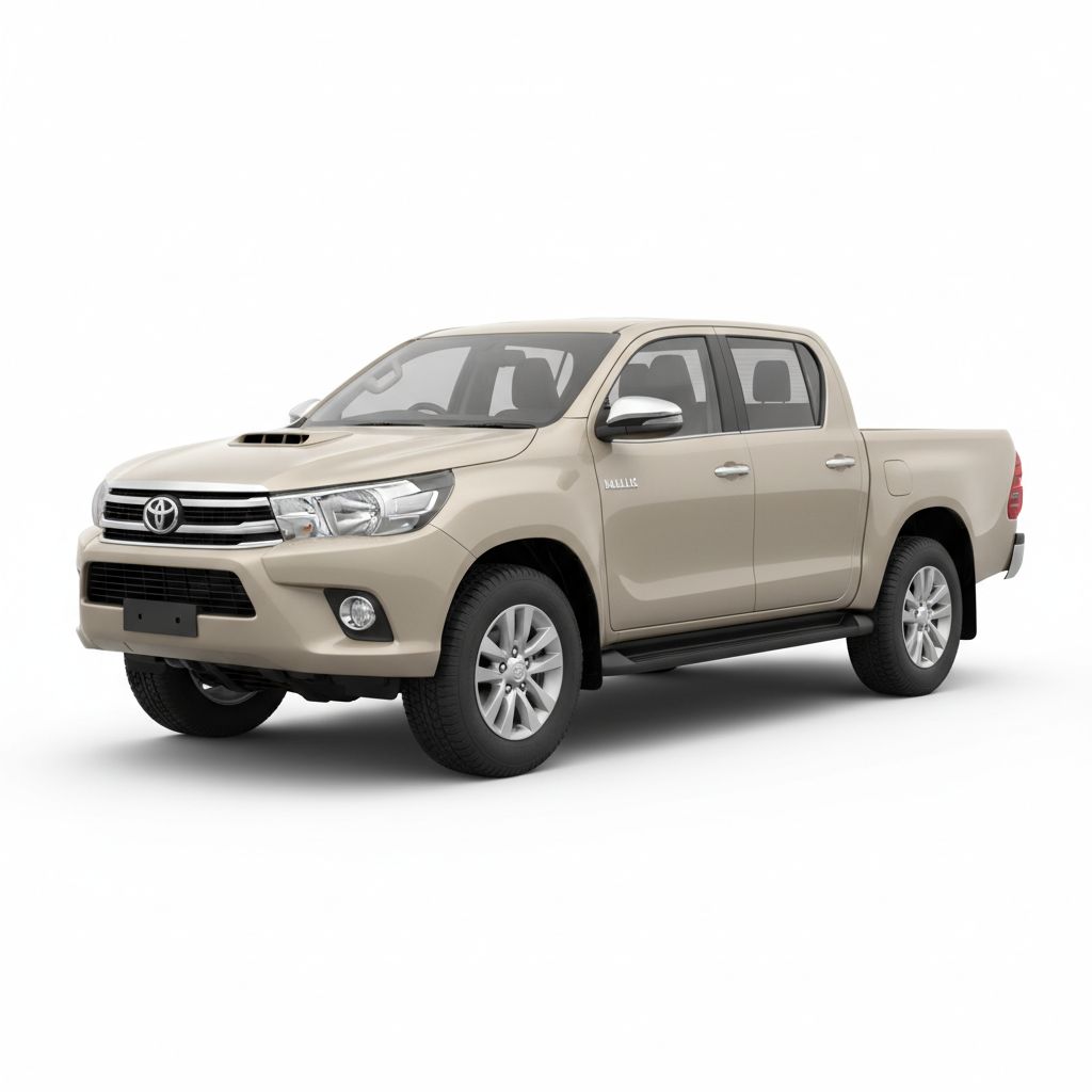 Toyota Hilux AN120 2015 — widok boczny
