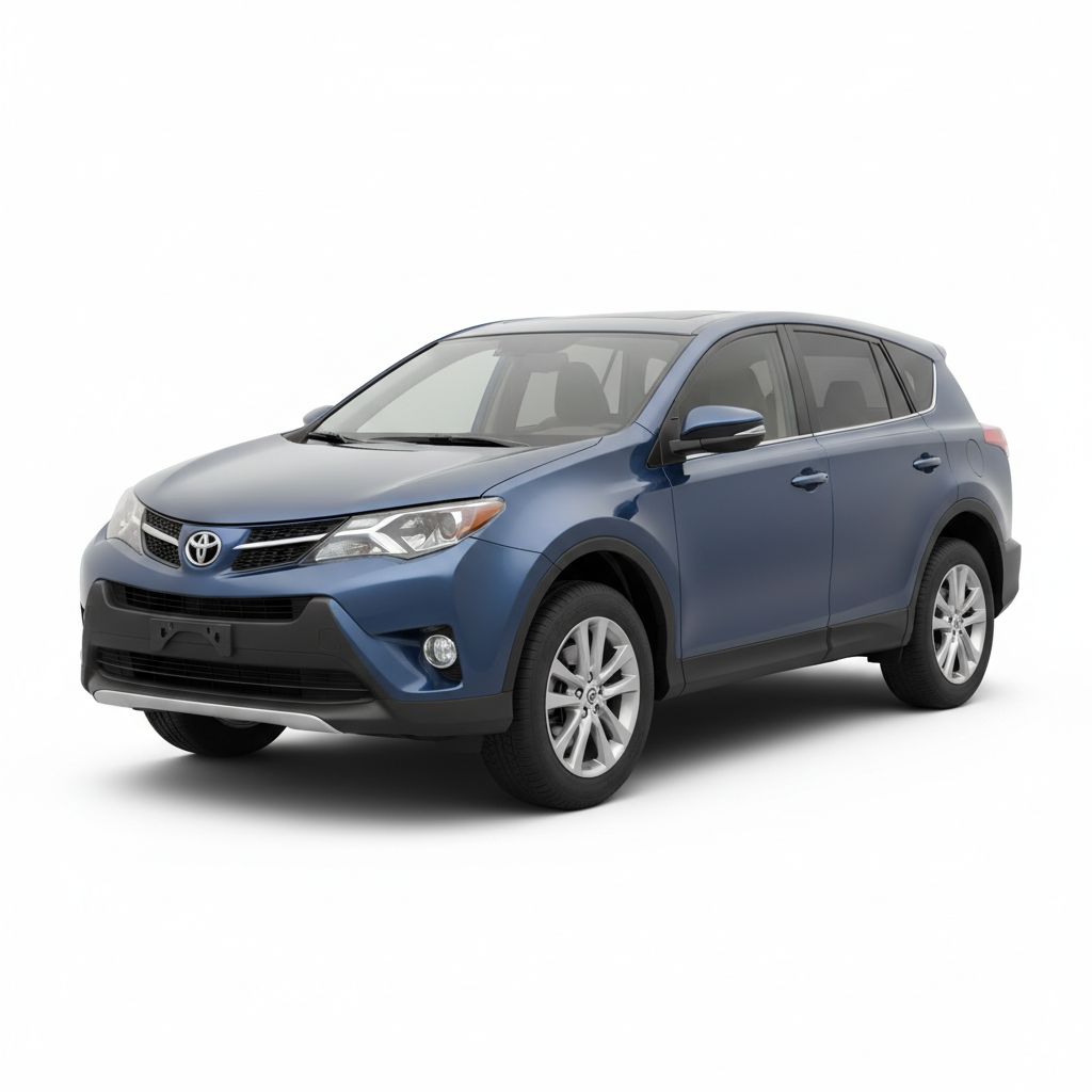 Toyota RAV4 XA40 2016 — widok boczny