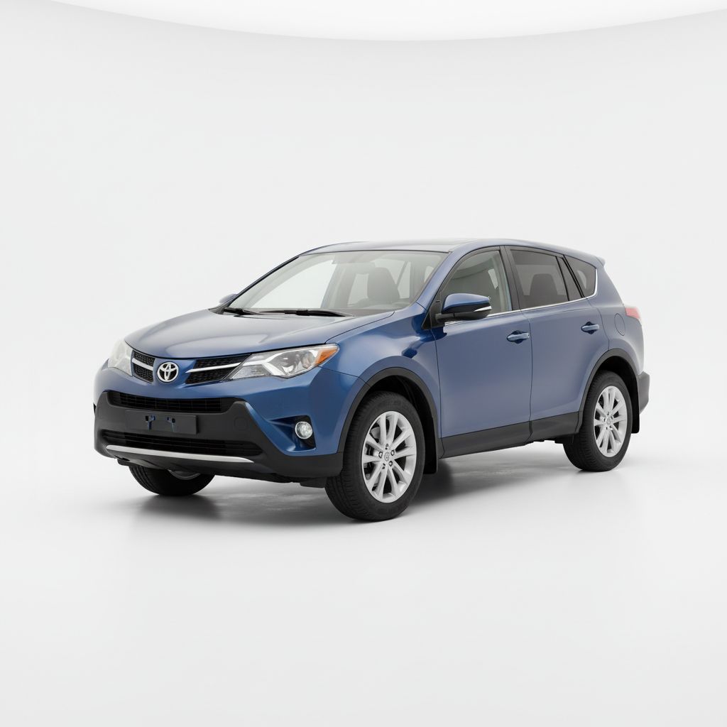 Toyota RAV4 XA40 2017 — widok boczny