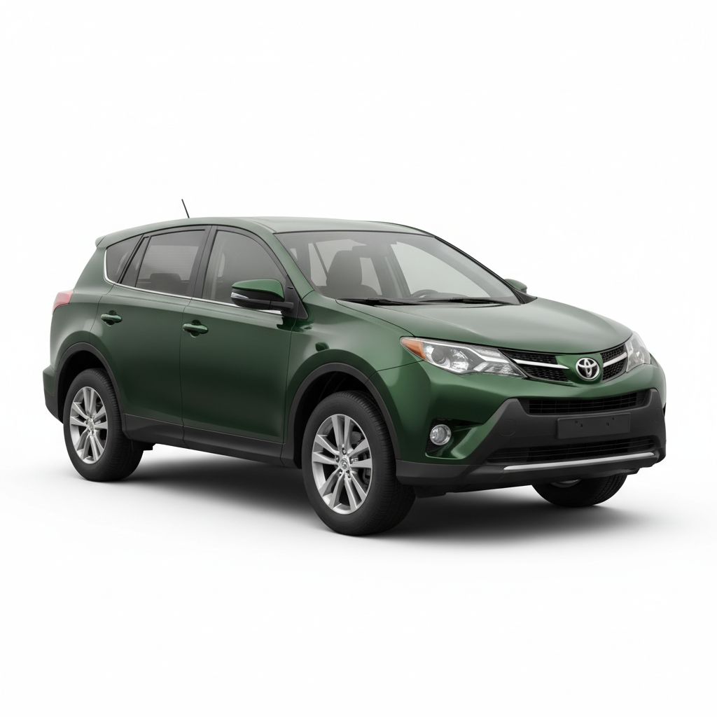 Toyota RAV4 XA40 2017 — widok boczny