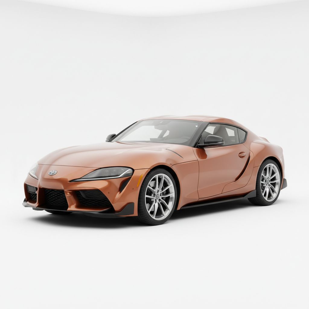 Toyota Supra A90 2019 — widok boczny