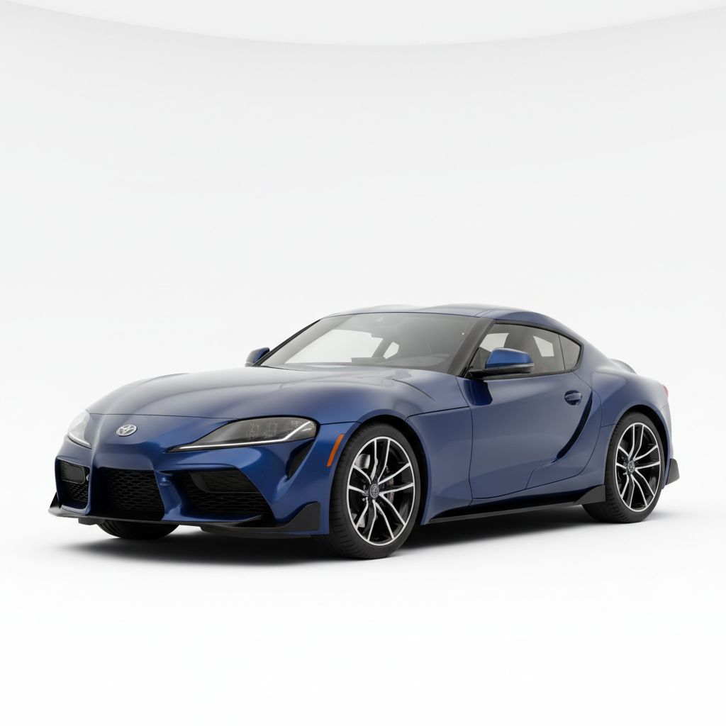 Toyota Supra A90 2019 — widok boczny