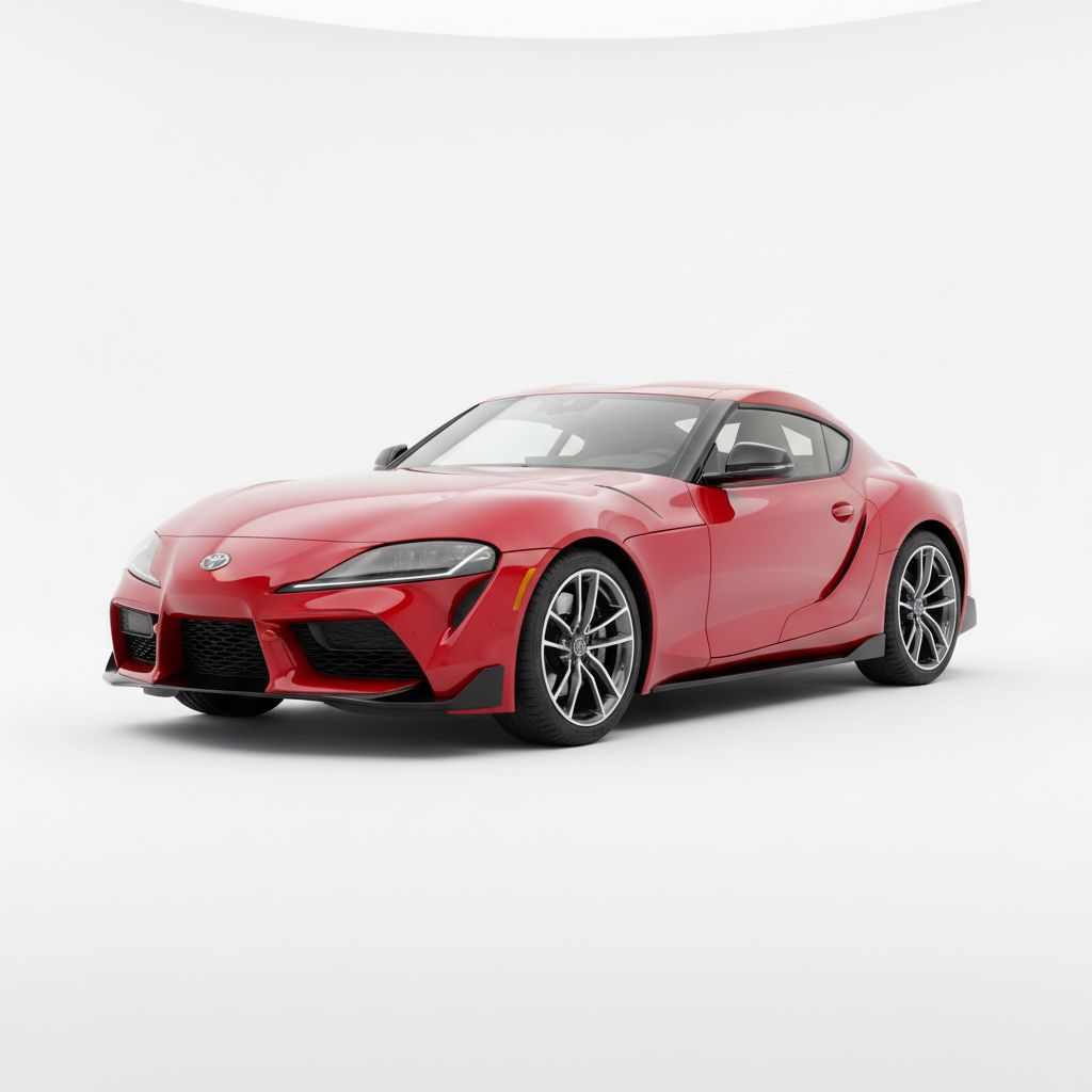 Toyota Supra A90 2019 — widok boczny
