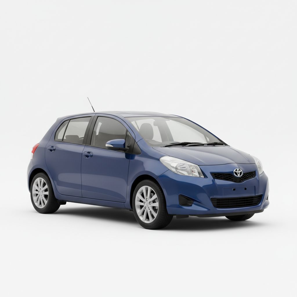 Toyota Yaris XP150 2011 — widok boczny