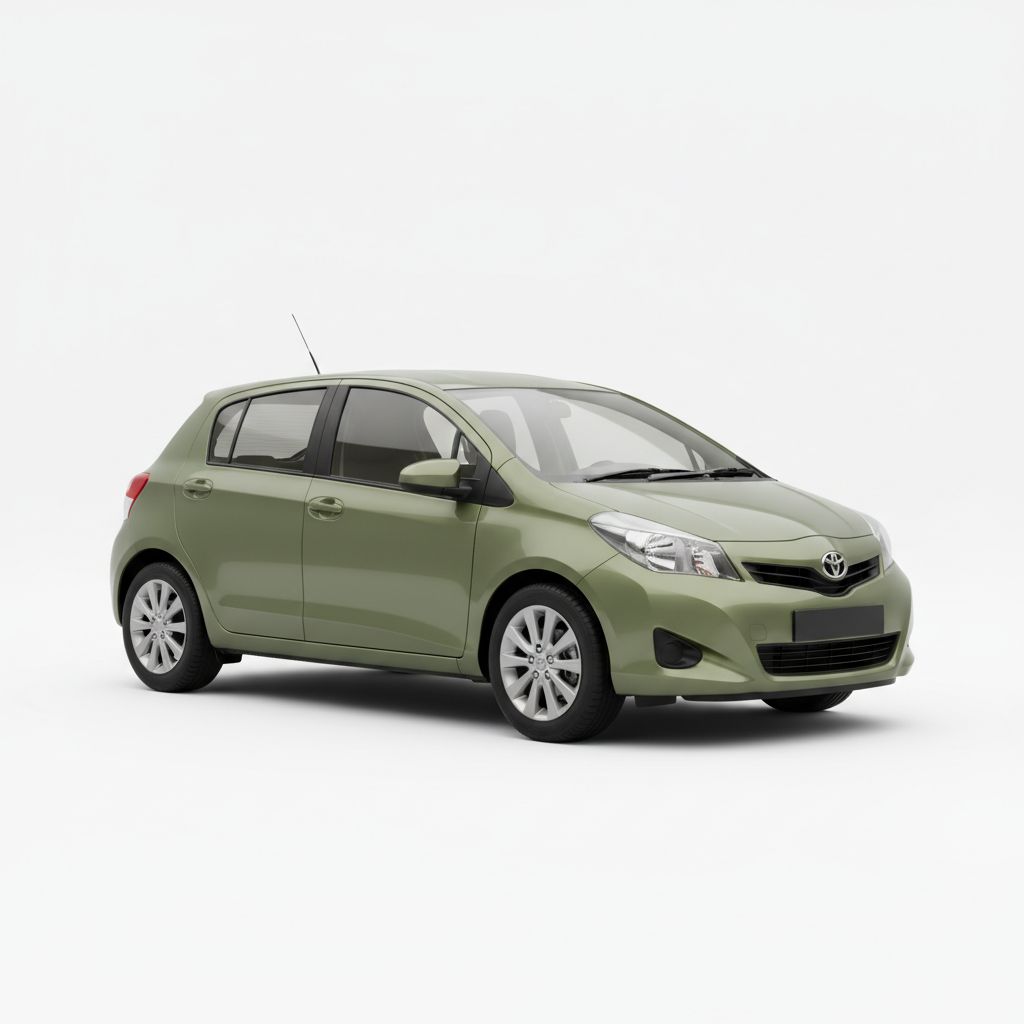 Toyota Yaris XP150 2011 — widok boczny