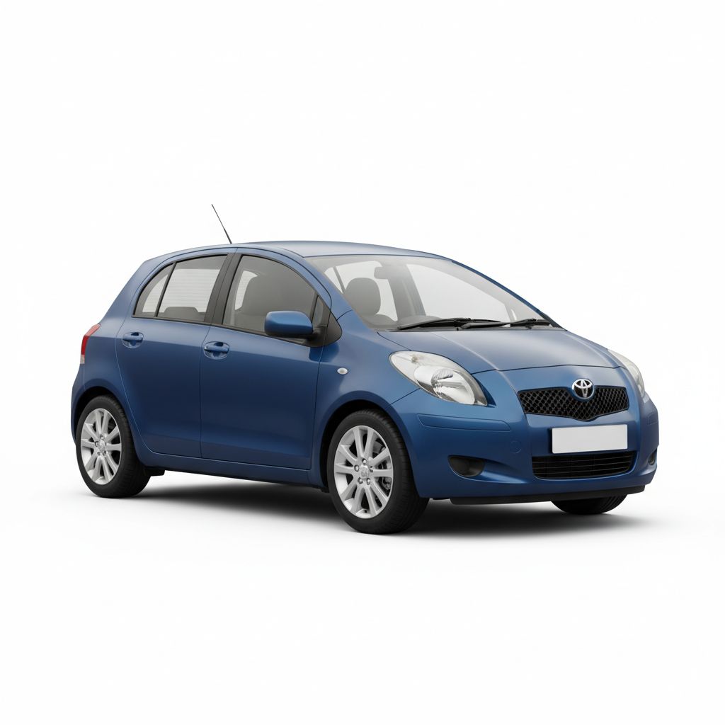 Toyota Yaris XP90 2005 — widok boczny