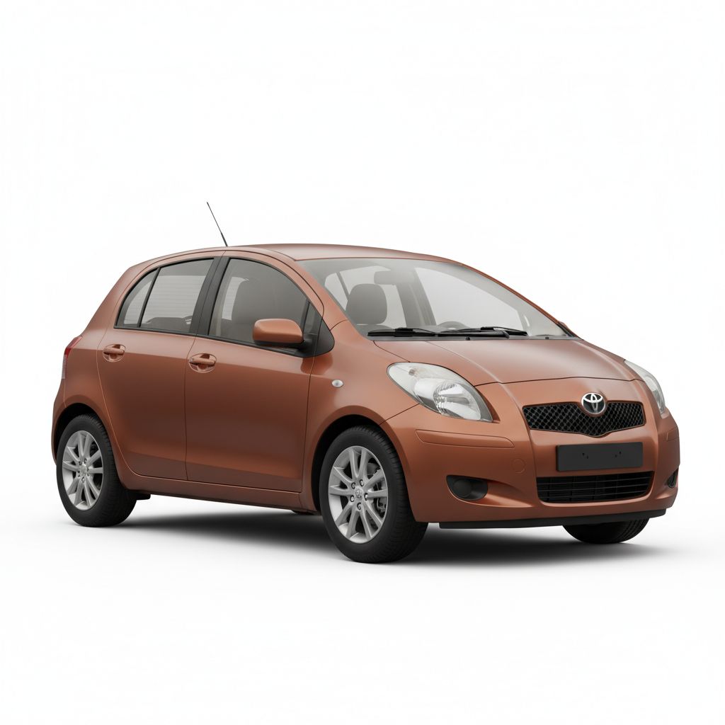 Toyota Yaris XP90 2005 — widok boczny
