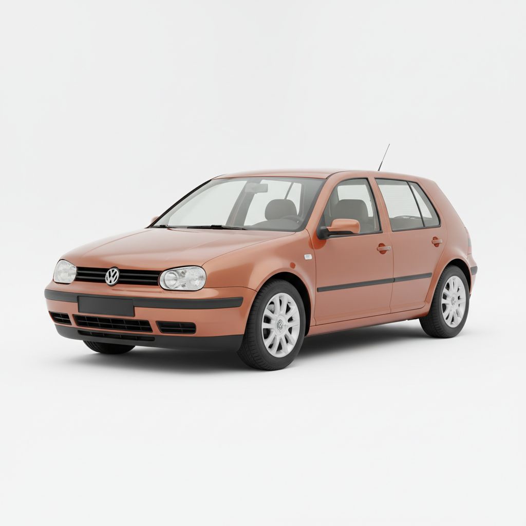 Volkswagen Golf Mk4 1997 — widok boczny