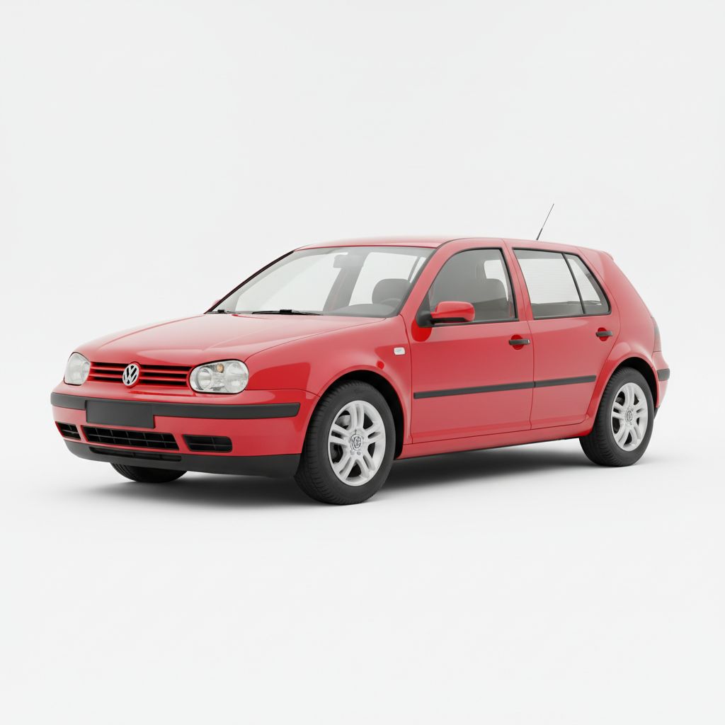 Volkswagen Golf Mk4 2001 — widok boczny