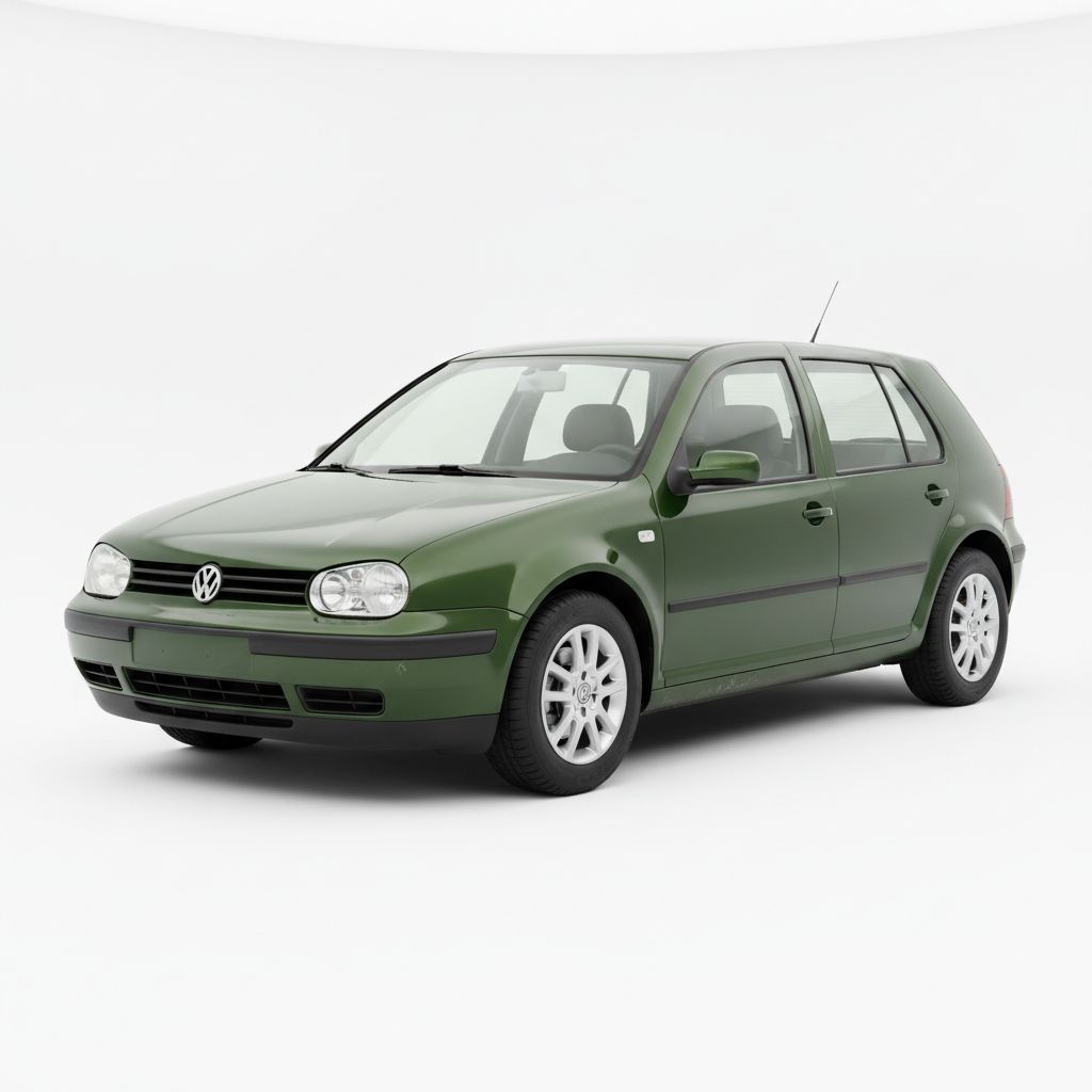 Volkswagen Golf Mk4 2001 — widok boczny