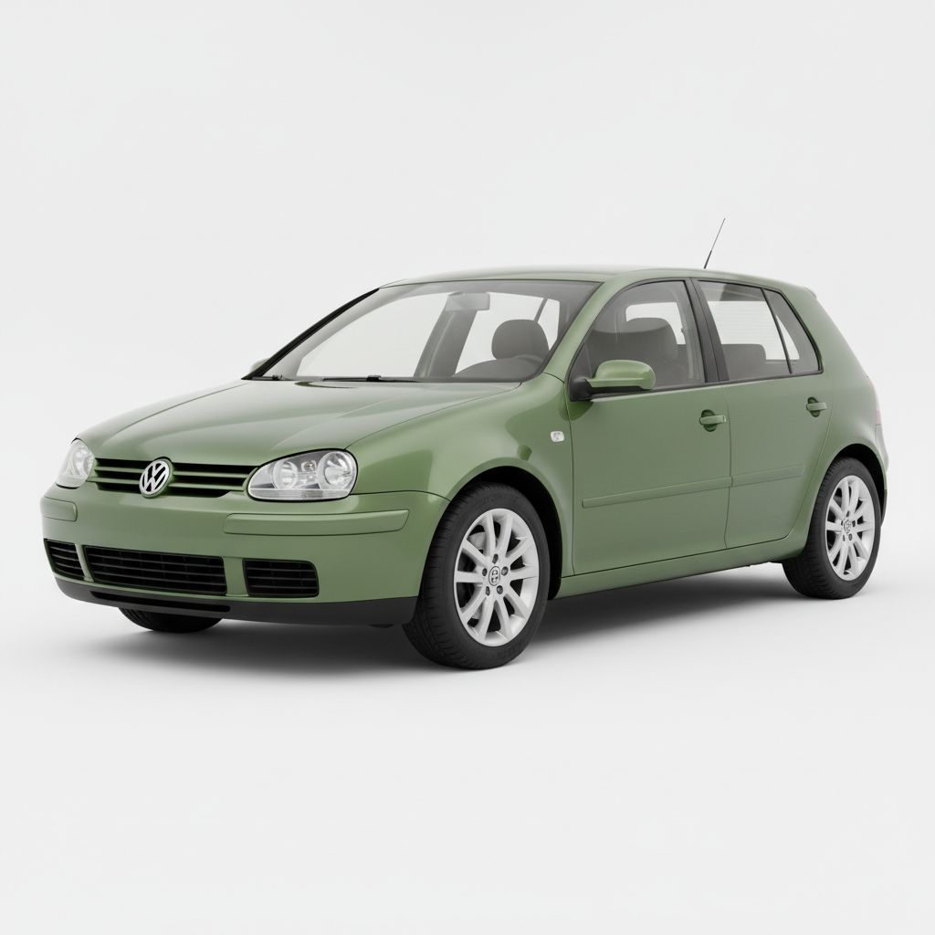 Volkswagen Golf Mk5 2007 — widok boczny