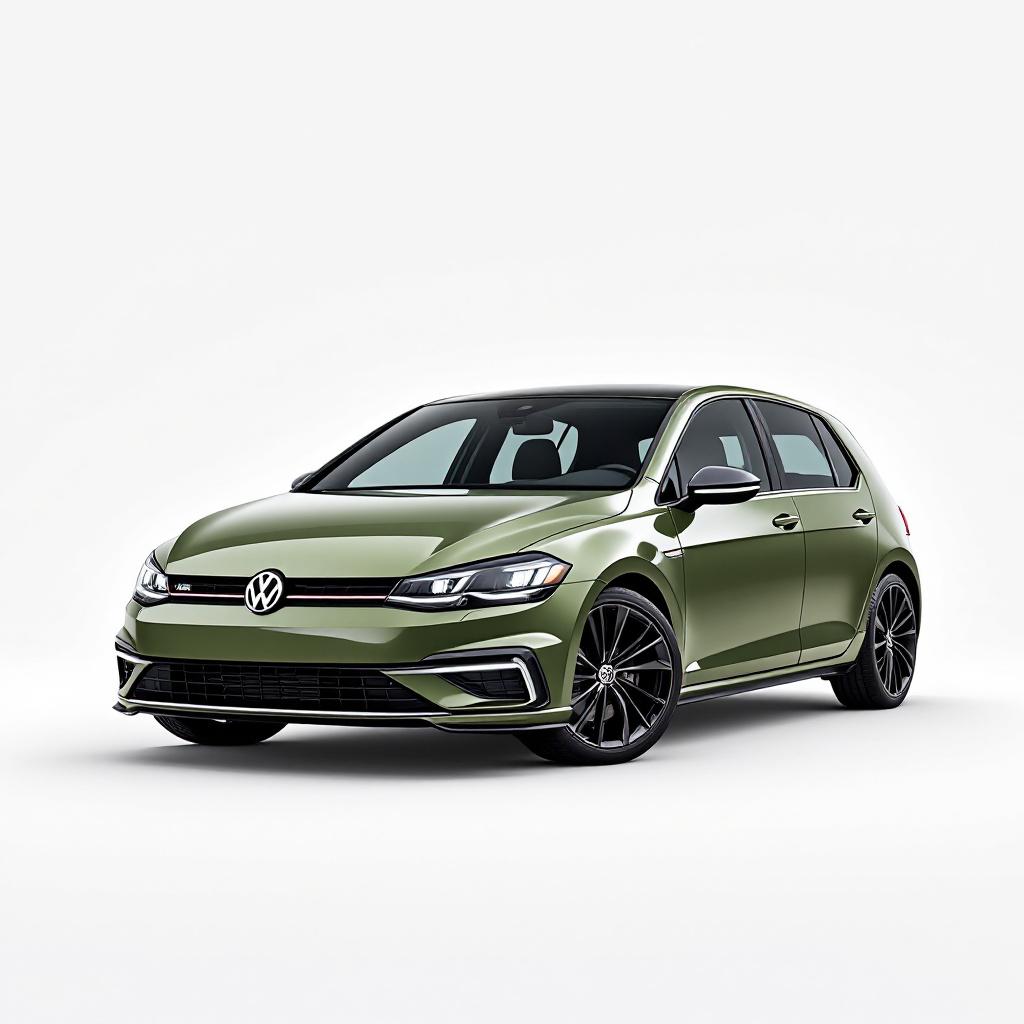 Volkswagen Golf Mk8 2020 — widok boczny