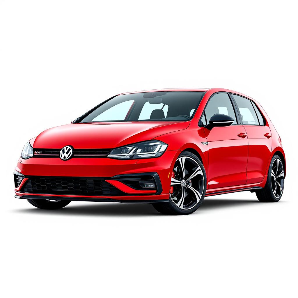 Volkswagen Golf Mk8 2020 — widok boczny