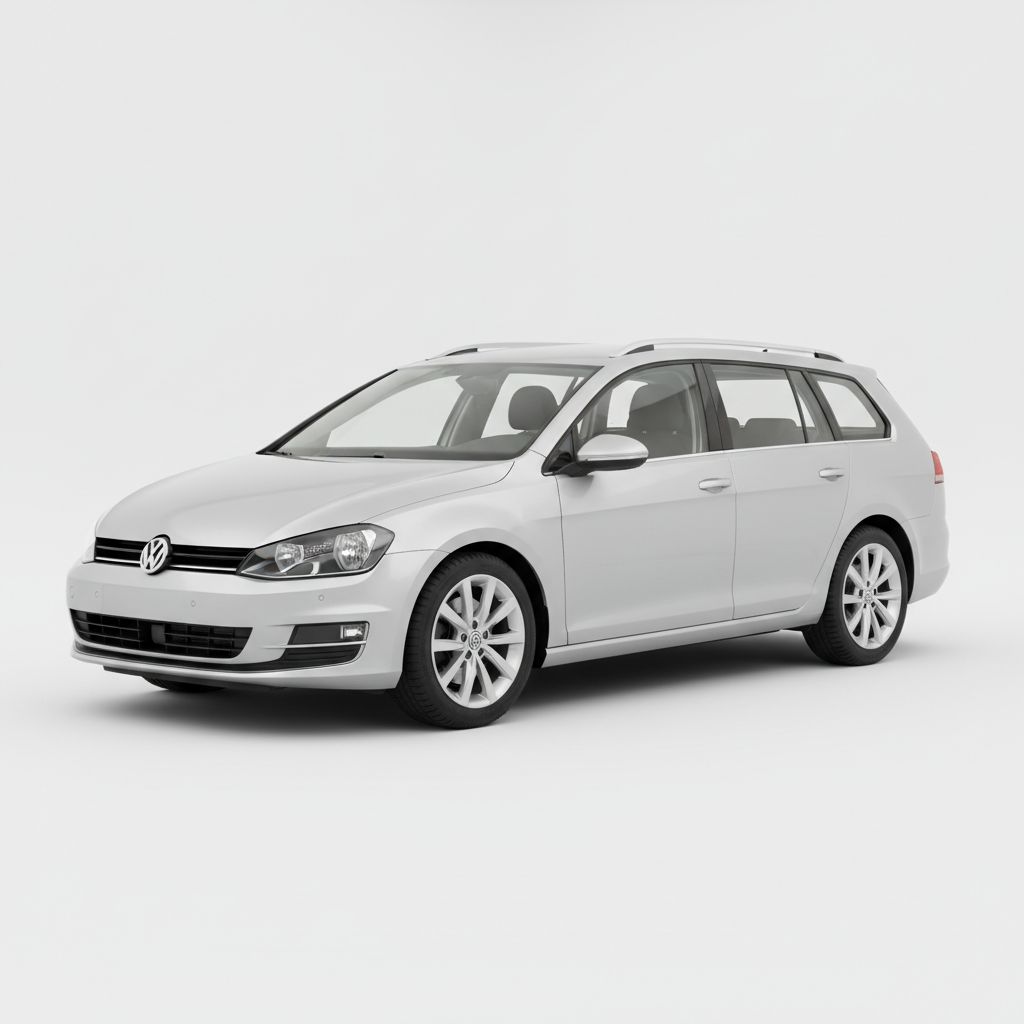 Volkswagen Golf Variant Mk7 2018 — widok boczny