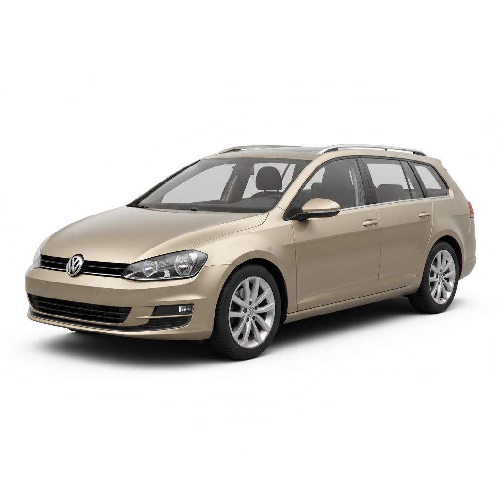 Volkswagen Golf Variant Mk7 2018 — widok boczny