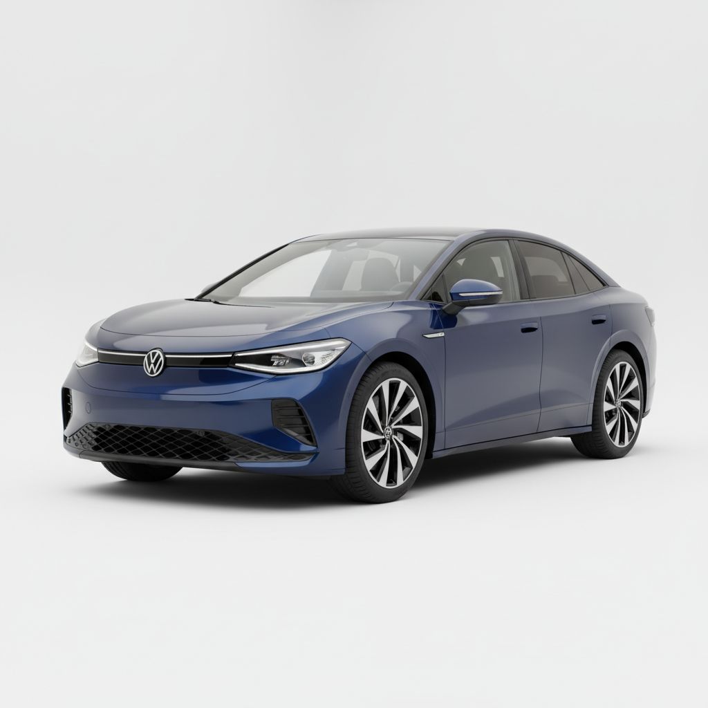 Volkswagen ID.7 Mk1 2024 — widok boczny