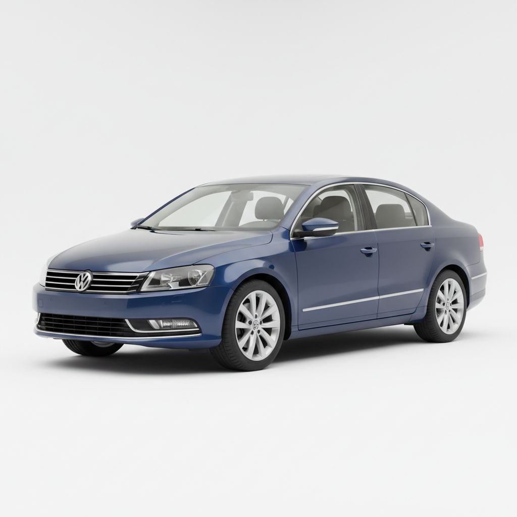 Volkswagen Passat B7 2012 — widok boczny